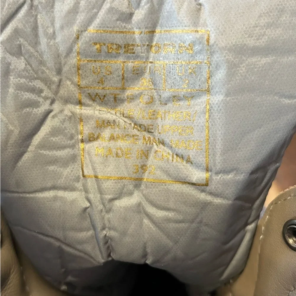 Tretorn faux leather